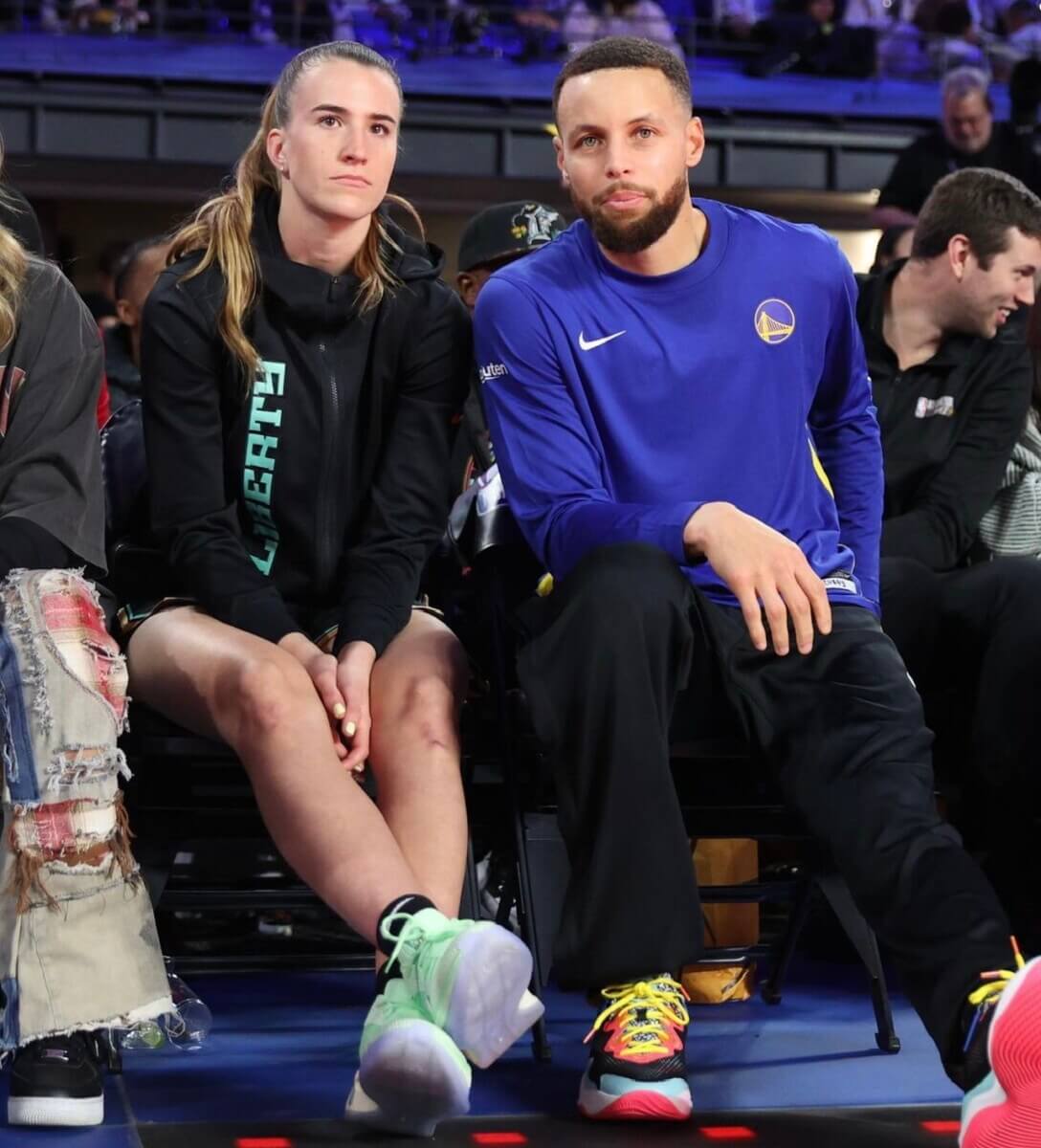 Stephen Curry i Sabrina Ionescu