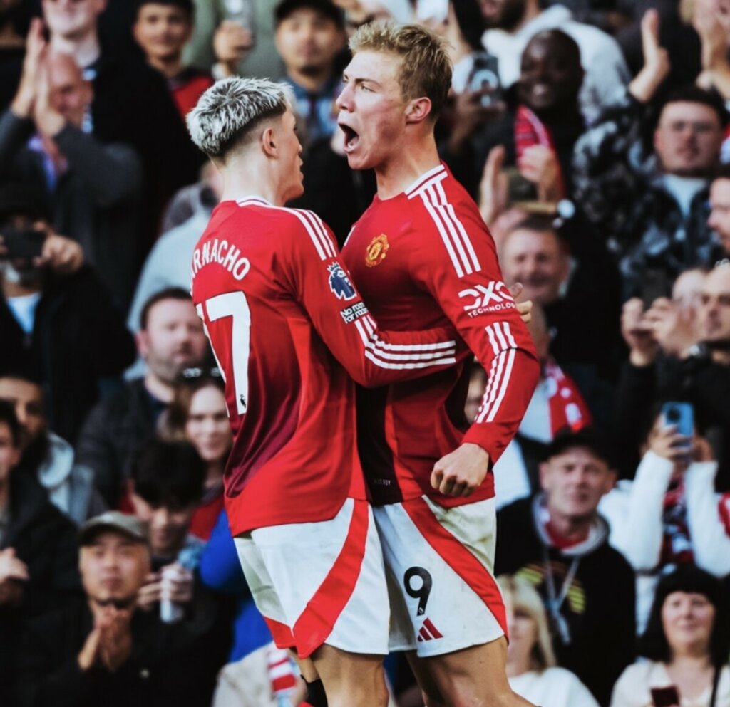 Młodzież stanęła na wysokości zadania na Old Trafford.