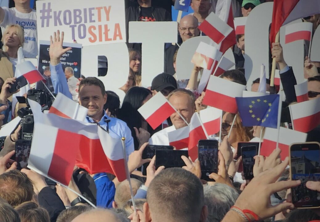 Wiec Rafała Trzaskowskiego