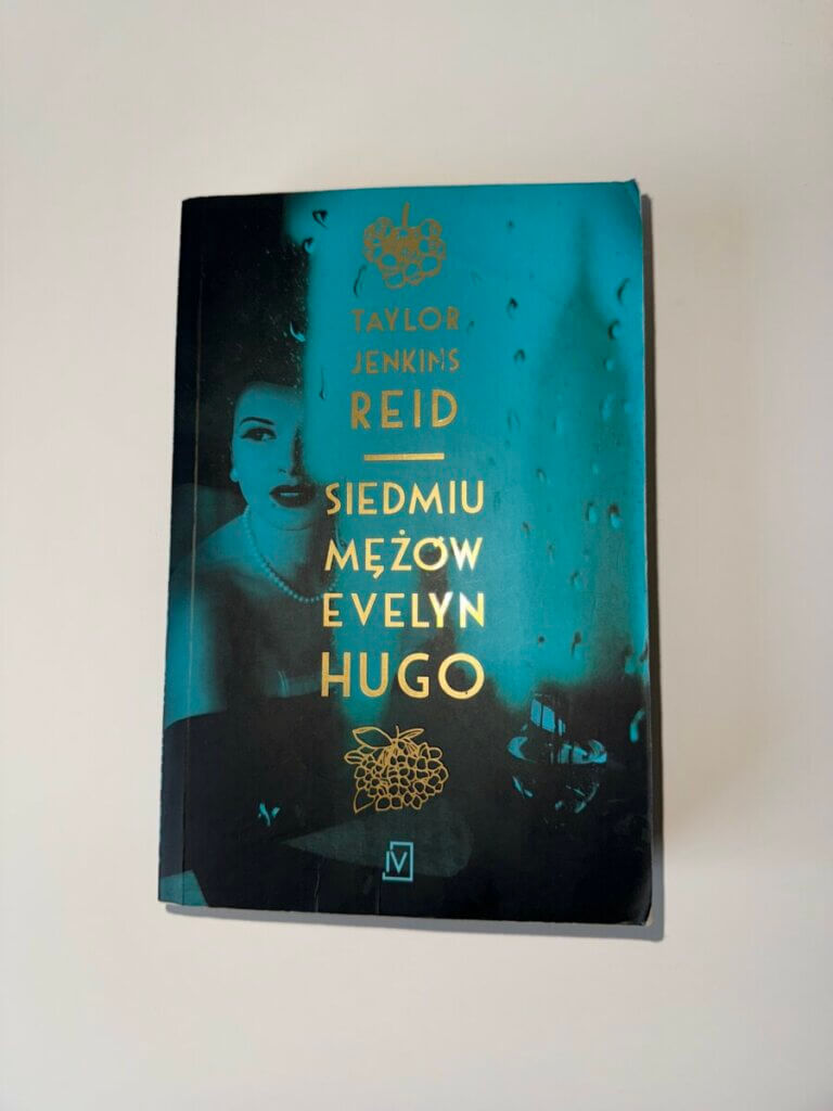 książka, hollywood, Siedmiu Mężów Evelyn Hugo, okładka