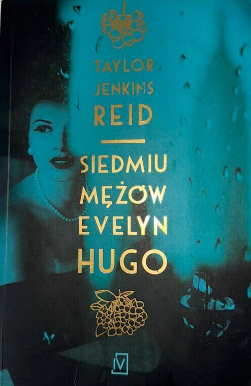 książka, hollywood, Siedmiu Mężów Evelyn Hugo, okładka
