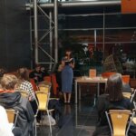 Julia, zwyciężczyni I miejsca, podczas finałowej recytacji