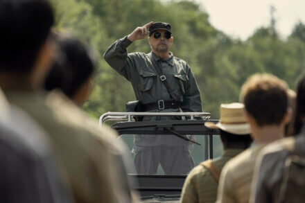 Wielki Marsz film Francis Lawrence kadr Mark Hamill