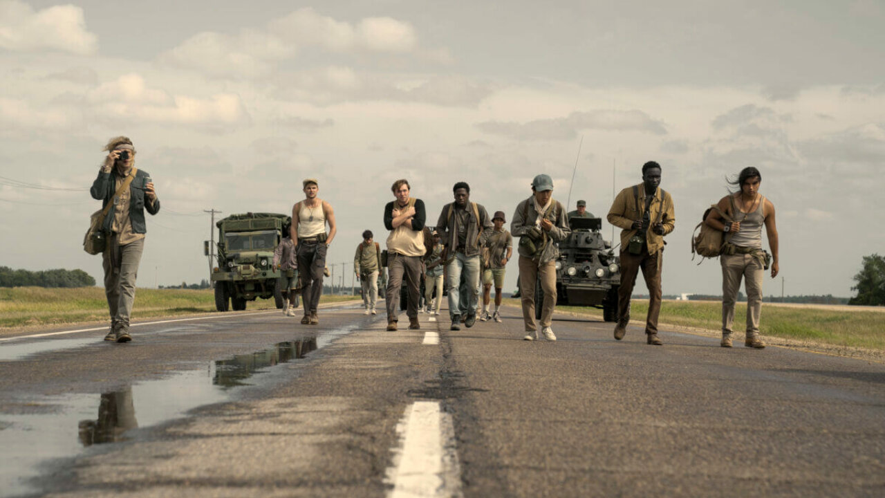 Wielki Marsz film Francis Lawrence kadr uczestnicy