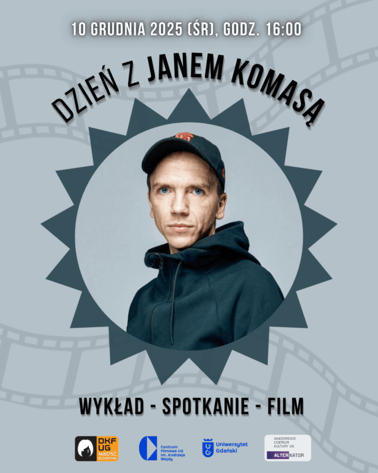 Jan Komasa film reżyser kino Dzień z Janem Komasą UG Uniwersytet Gdański