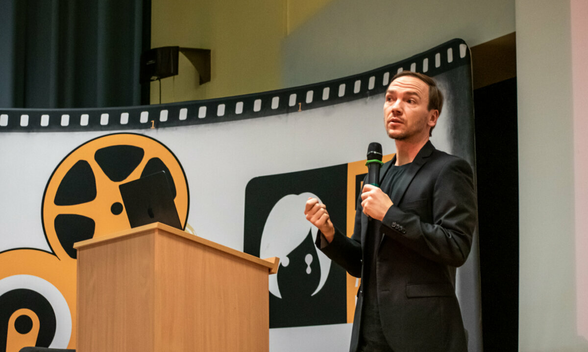 Jan Komasa reżyser kino film UG spotkanie Dzień z Janem Komasą na UG