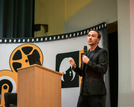 Jan Komasa reżyser kino film UG spotkanie Dzień z Janem Komasą na UG