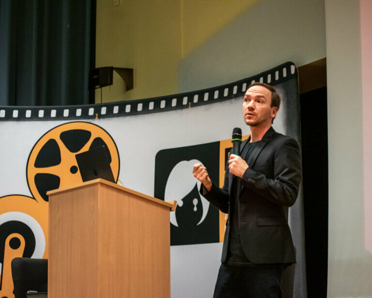 Jan Komasa reżyser kino film UG spotkanie Dzień z Janem Komasą na UG