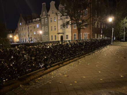 Most Chlebowy Gdańsk trójmiasto most zabytek most kłódek most miłości Stare Miasto