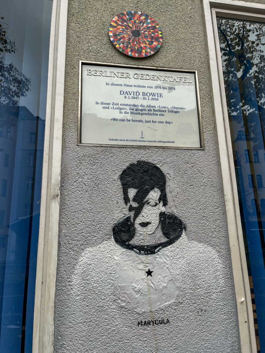 David Bowie Berlin muzyka Hauptstraße mieszkanie Davida Bowiego