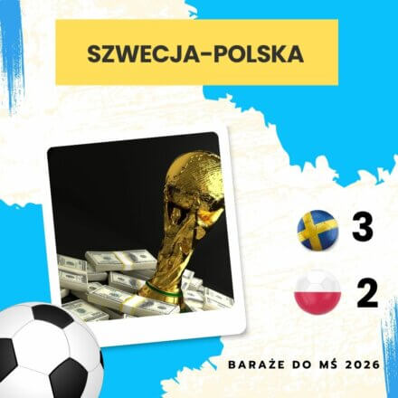 Szwecja - Polska. Grafika tytułowa