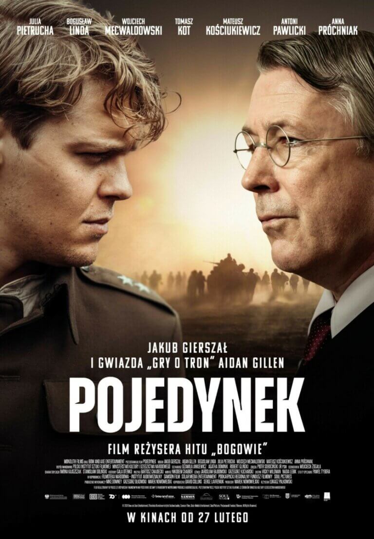 Pojedynek film kino Jakub Gierszał Aidan Gillen
