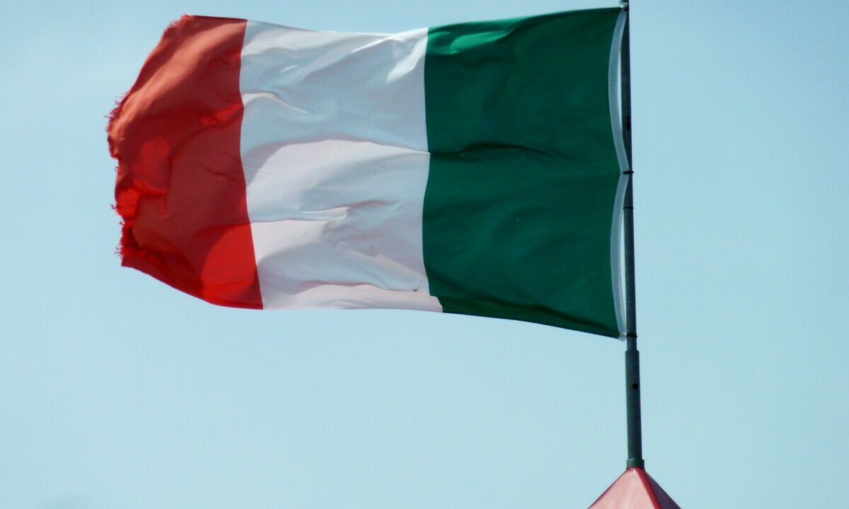 włochy italia flaga
